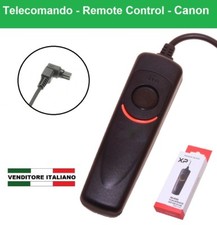 TELECOMANDO con filo per CANON 6D 5D 50D 40D 30D 20D 7D 1D S MARK I II RS-80N3