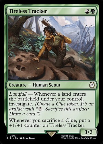 Mtg tireless tracker - mtg, foil