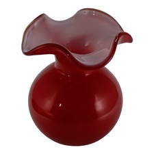 Vetro murano vaso rosso - di,