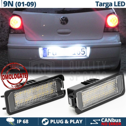 Placchette luci targa led - placchette,