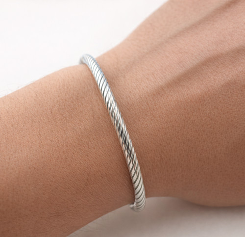 Bracciale unisex aperto g - bracciale,