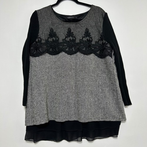 Top tunica artsy lagenlook - top,