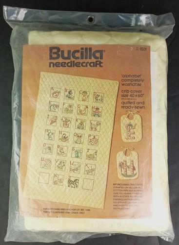 Copri culla alfabeto bucilla - copri,