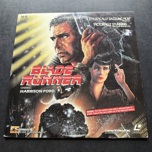 Scarce blade runner laserdisc - blade,
