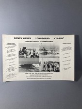 Poster Dewey Weber Longboard