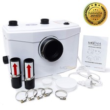 TRITURATORE MACERATORE WC SANITARIO TRISAN LAVANDINO DOCCIA VASCA LAVATRICE 600W