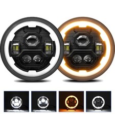 2X FARI 7" LED H4 PER DEFENDER