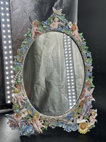 Specchio antico cherubino