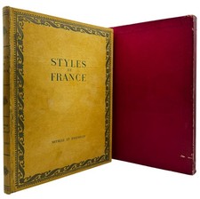 Libro illustrato Styles de France Arredamento Mobili Francesi XVII XIX Secolo