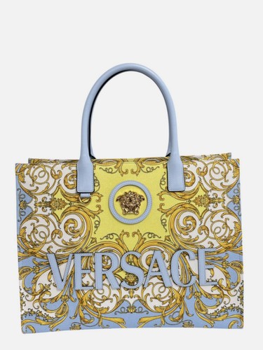 Versace borsa donna blu - versace, la
