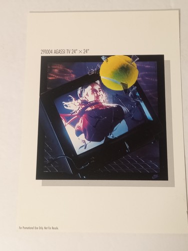 Nike andre agassi poster - poster, card