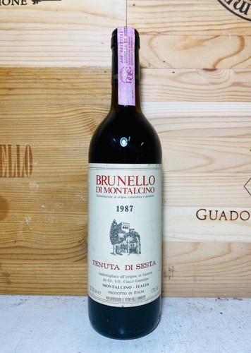1987 tenuta sesta brunello - 1987,