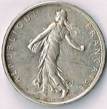 5 francs semeuse argent 1963