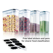 4x Contenitori Ermetici 2,5L