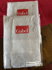 Set 4 Asciugamani GABEL -   2 Ospiti 40*60 + 2 Asciugamani 60*100  GRIGIO CHIARO