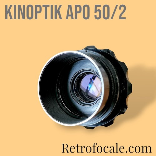 Kinoptik apochromat 50mm - kinoptik,