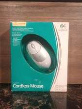 MOUSE CORDLESS LOGITECH modello 931025-0403 nuovo vecchio magazzino 2003 PC/MAC USB vedi foto