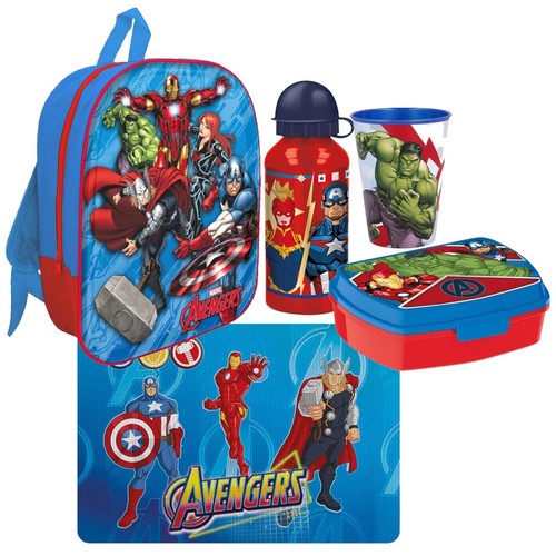 Set scuola asilo avengers - scuola,