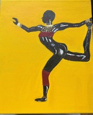 Dama danzante africana -