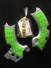 KAWASAKI KXF 250 KX250F 2017-2018 ACERBIS GRIGIO E VERDE PROTEZIONI TELAIO