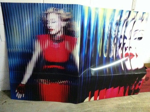 Madonna display cardboard - madonna, display-cardboard