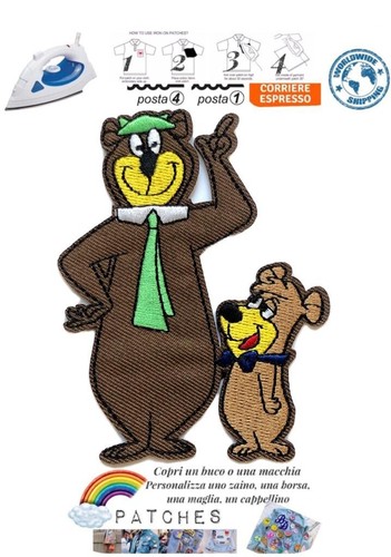 Patch yogi bear boo - yogi, toppa