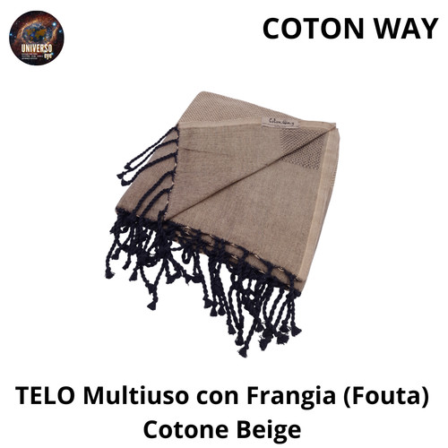 Telo multiuso con frangia - telo,