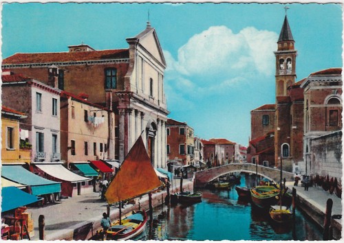 Chioggia venezia canal - -,