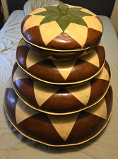 Cuscino da terra rotondo in