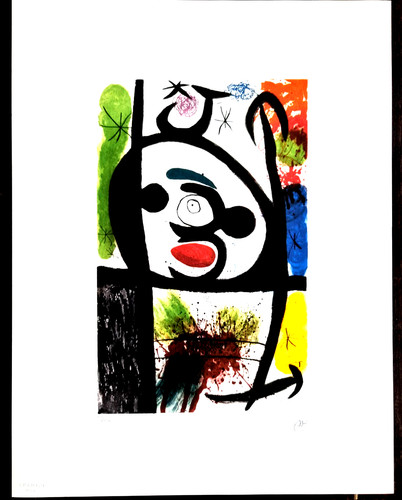 Joan miro femme toupie - -,