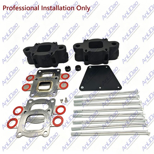 Kit distanziali riser scarico - distanziali,