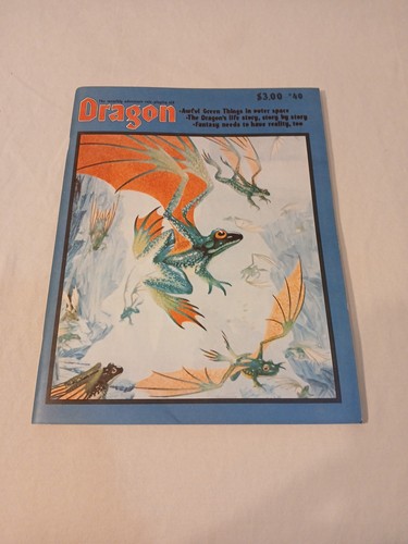 Vintage dragon magazine - magazine, #40