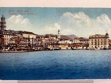 SPALATO Porto vecchio cartolina antica postcard viaggiata SPLIT CROAZIA