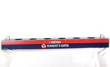 TENNENT'S SUPERIOR BIRRA - UN METRO - ESPOSITORE PORTA BICCHIERI PUBBLICITARIO