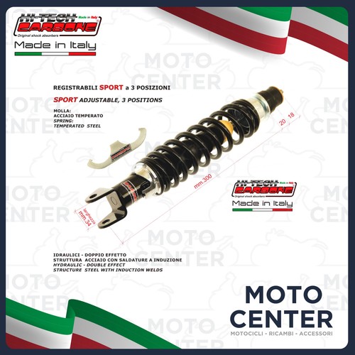 Ammortizzatore posteriore - ammortizzatore,