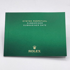 Rolex Submariner Date libretto corredo orologio watch booklet 12.2016 cinese