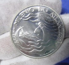 PORTOGALLO 1000 scudi ARGENTO ARGENTO 1999 monete commemorative KM#721 ATLANT...