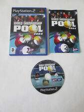 PS2 : WORLD CHAMPIONSHIP POOL 2004 - Completo ! Il biliardo su PLAYSTATION 2