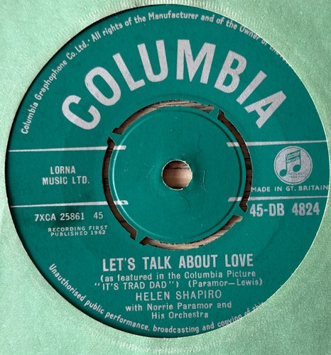 Helen shapiro let talk about - let's,