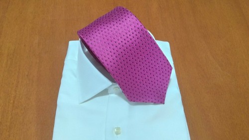 Cravatta seta sette pieghe - 7,