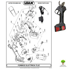 RICAMBI ORIGINALI LISAM PER