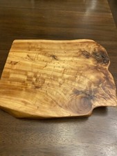 Tavola buffet Enrico legno radice naturale intagliato a mano tavola salumi 13 x10