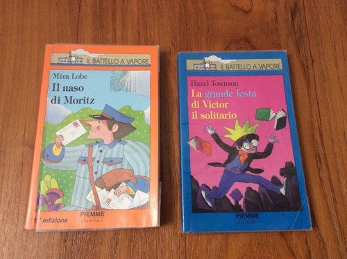 Lotto libri battello a - lotto,