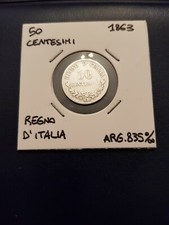 Moneta argento centesimi - moneta,