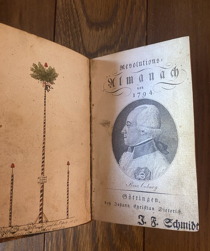 Revolutions almanach 1794 - revolutions,