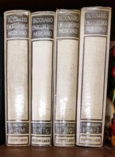 DIZIONARIO ENCICLOPEDICO MODERNO  Ediz. LABOR  4 VOLUMI  -  Anno 1947