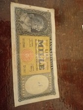 banconota Italiana Mille Lire Agosto 1947