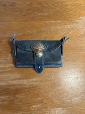Giberna in cuoio  nero con
