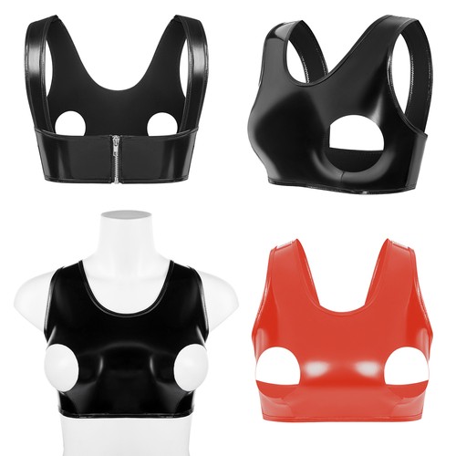 Reggiseno donna sexy pvc - reggiseno,