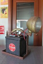 Antica Lampada Artigianale da Officina Meccanica anni '50 Modernariato Design